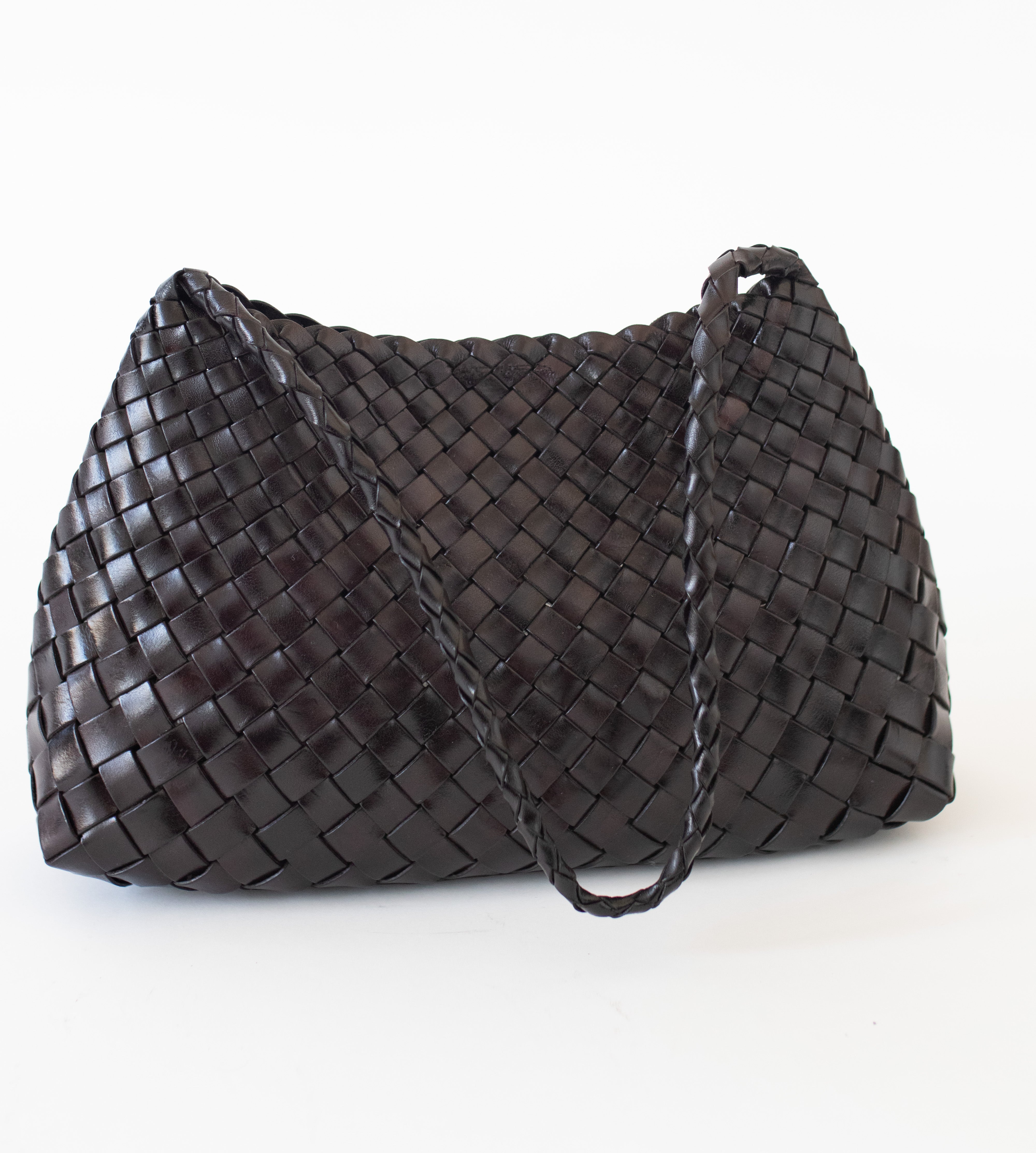 Mira Woven Leather Bag