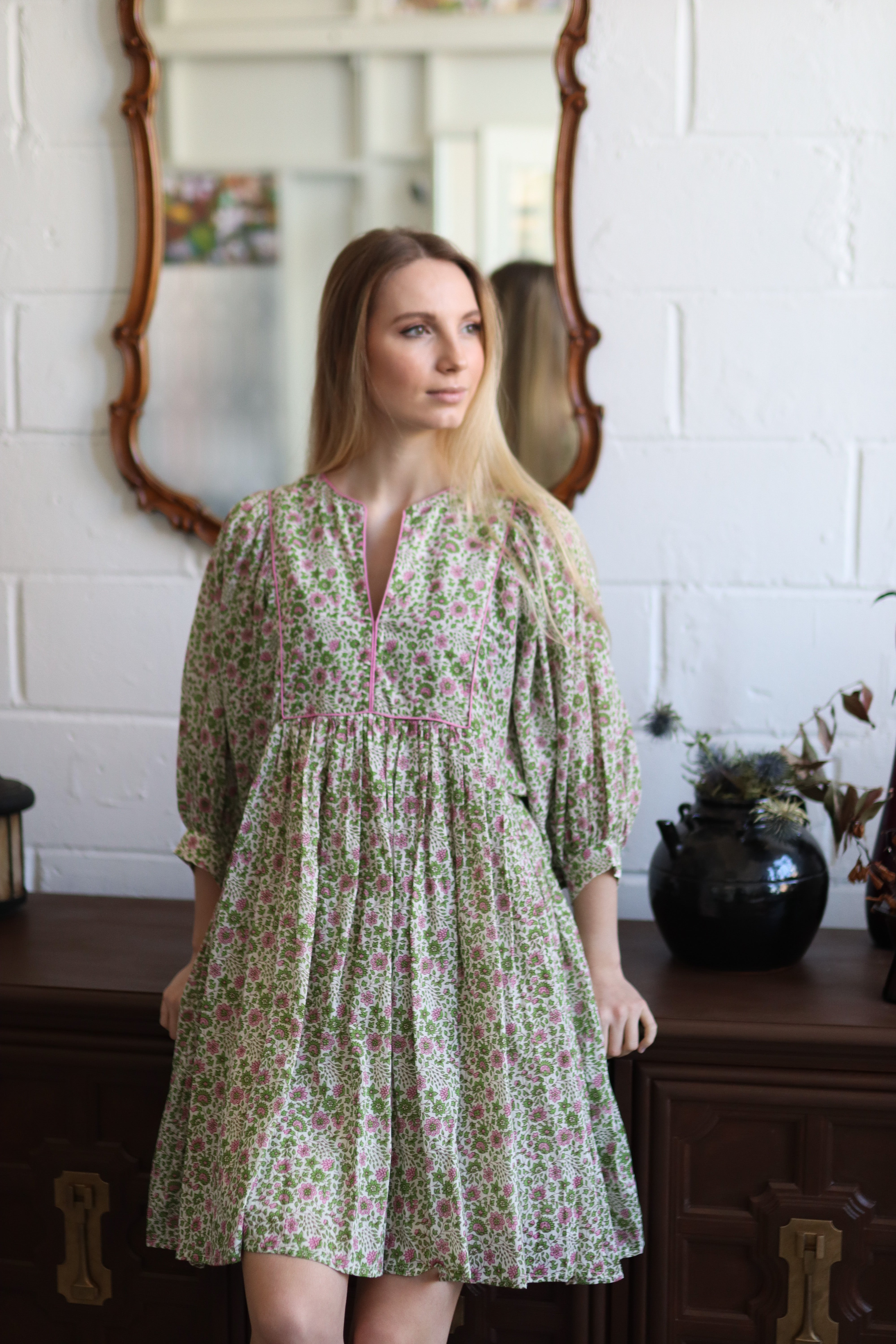 Dianne Floral Mini Dress