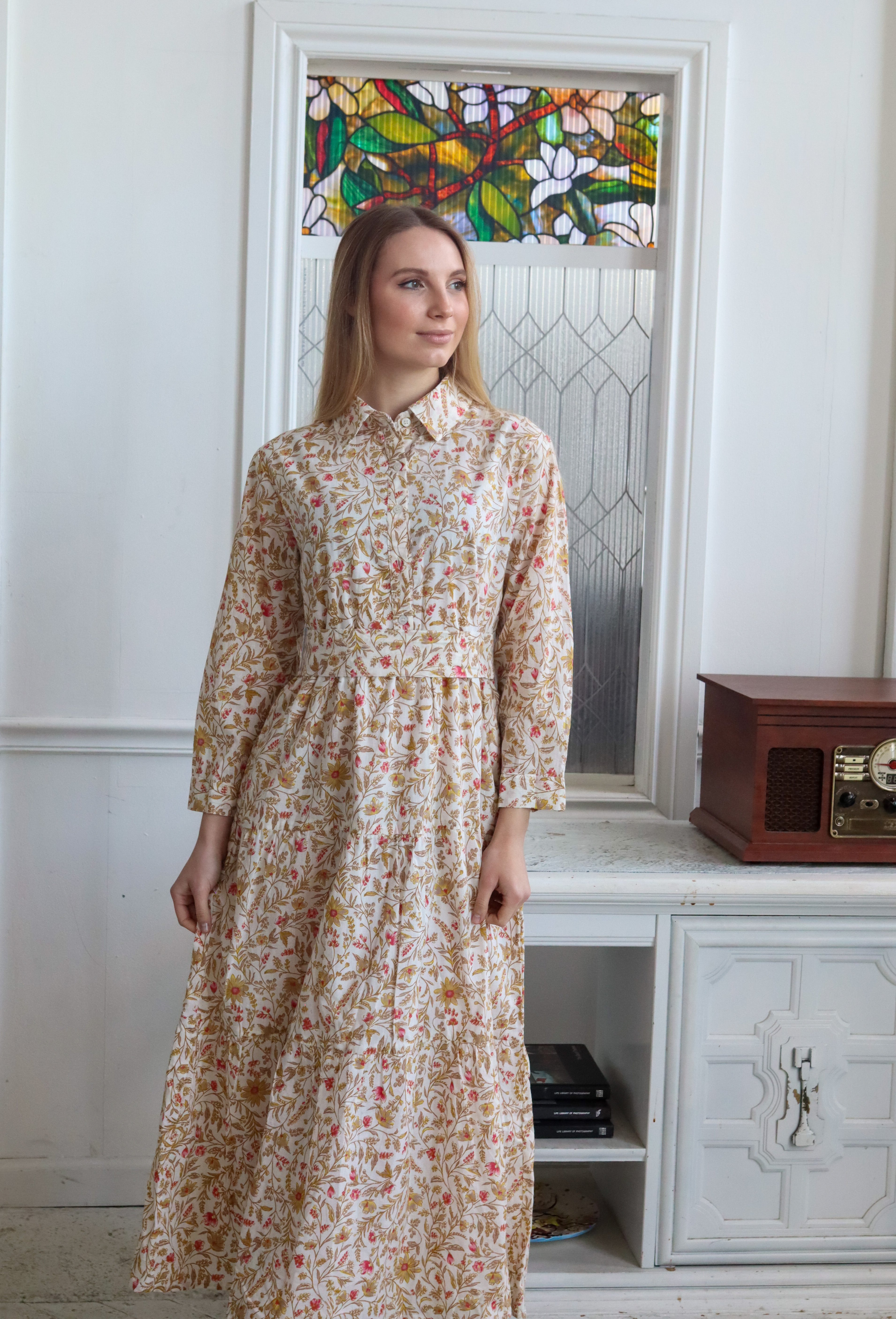 Sabine Floral Maxi Dress