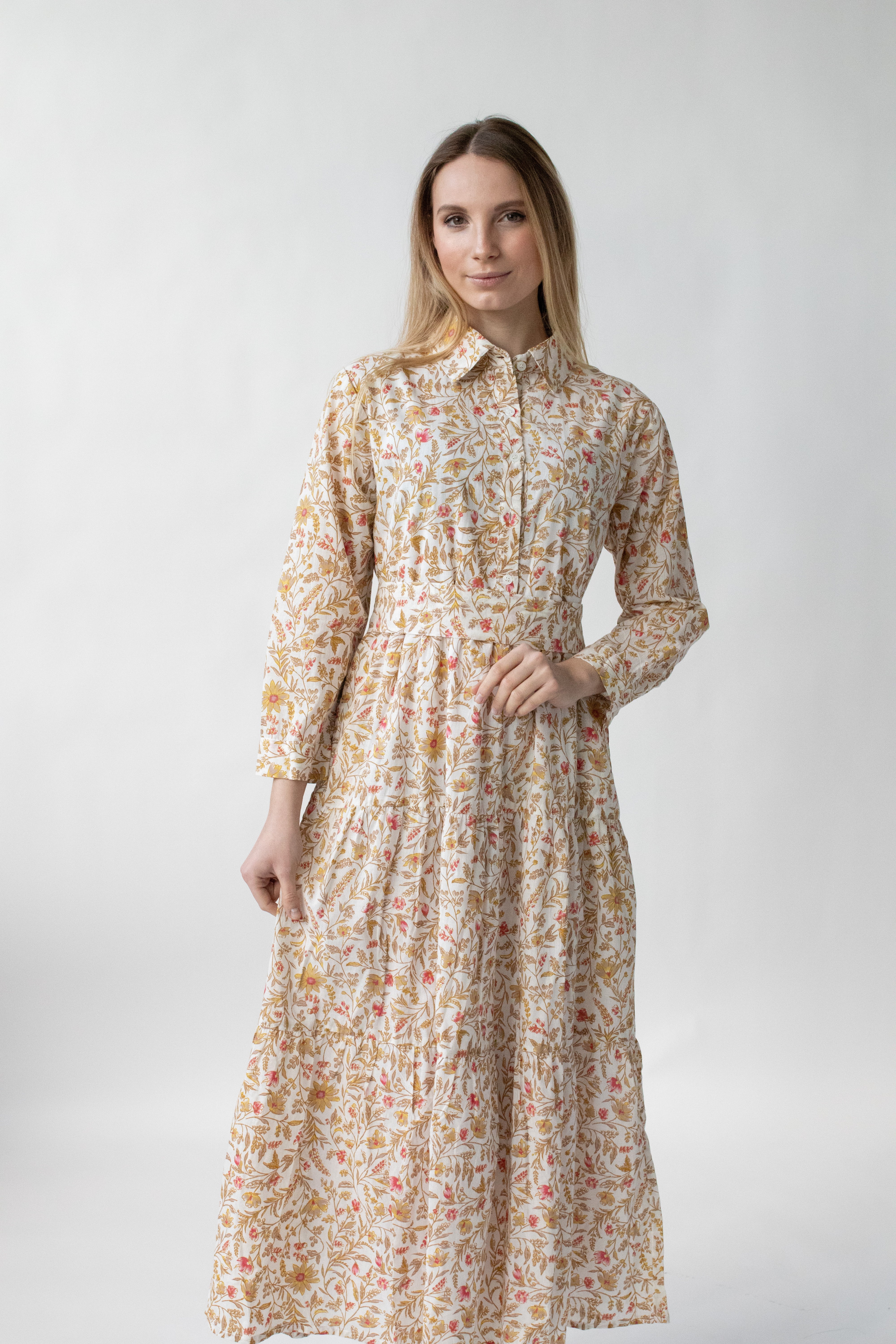 Sabine Floral Maxi Dress