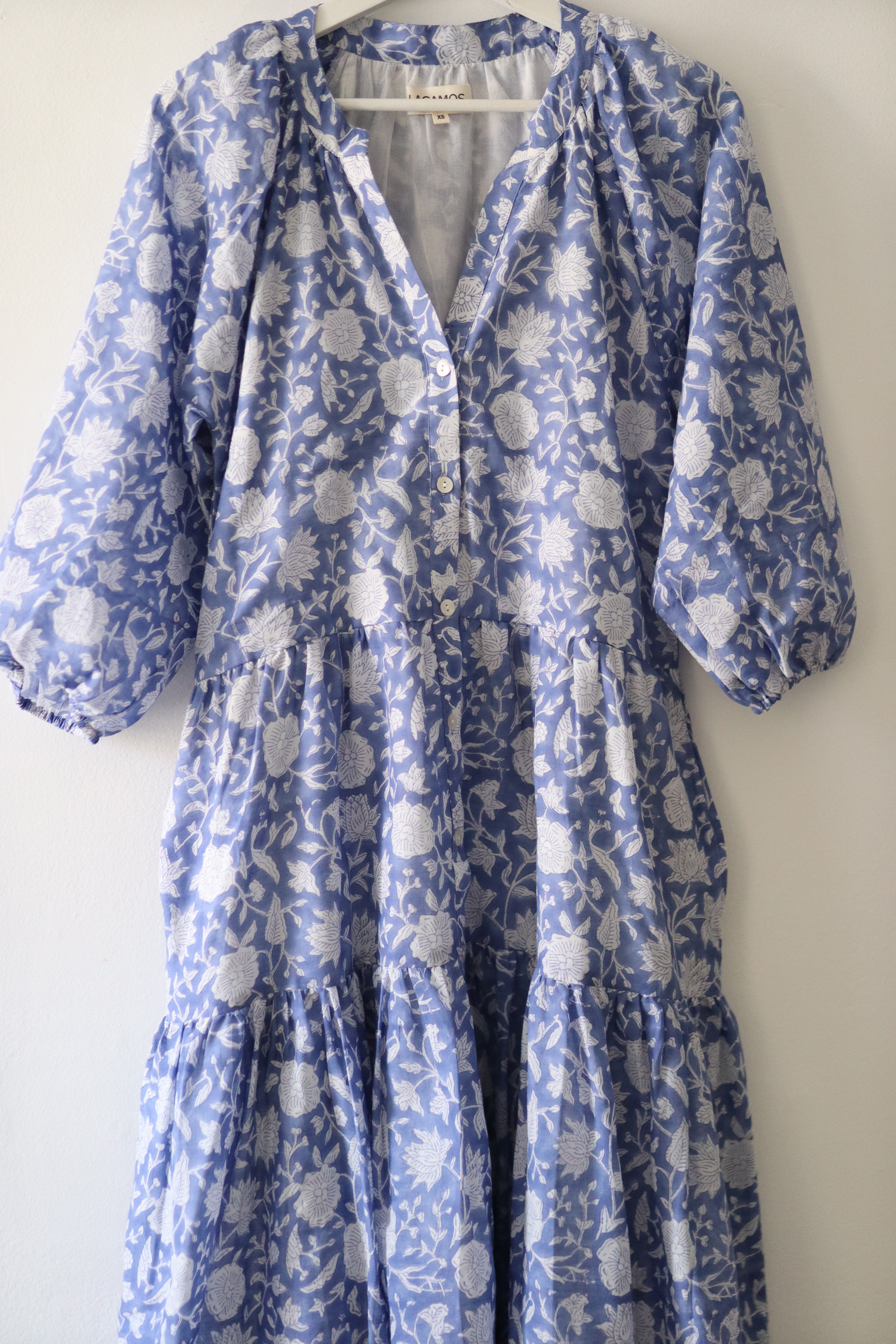 Tiered Midi Beau Dress