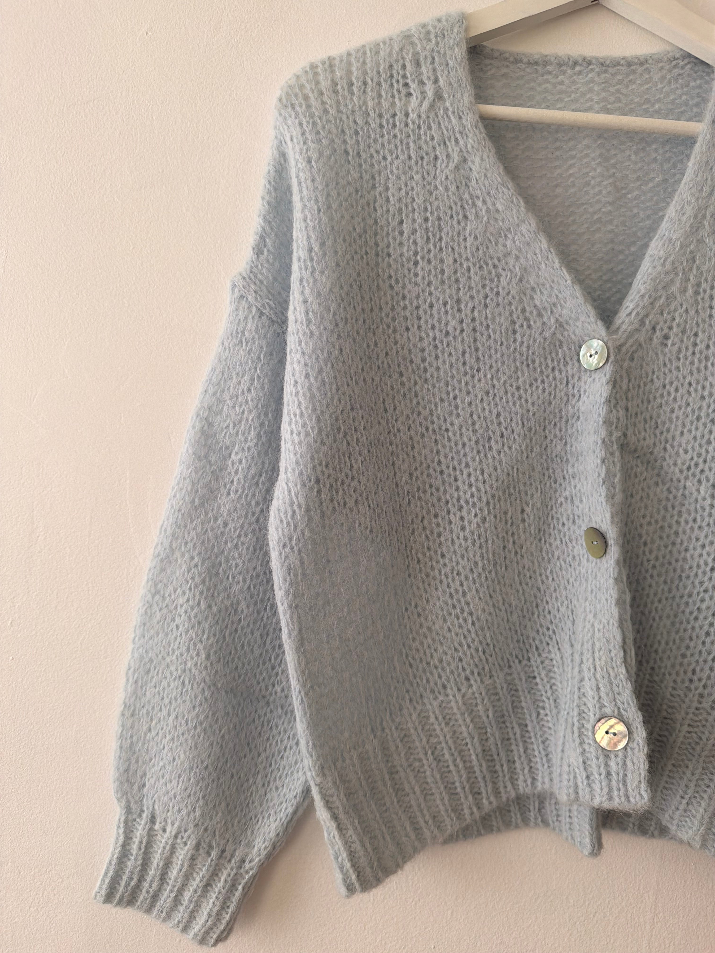 Soft Alpaca Knitted Cardigan
