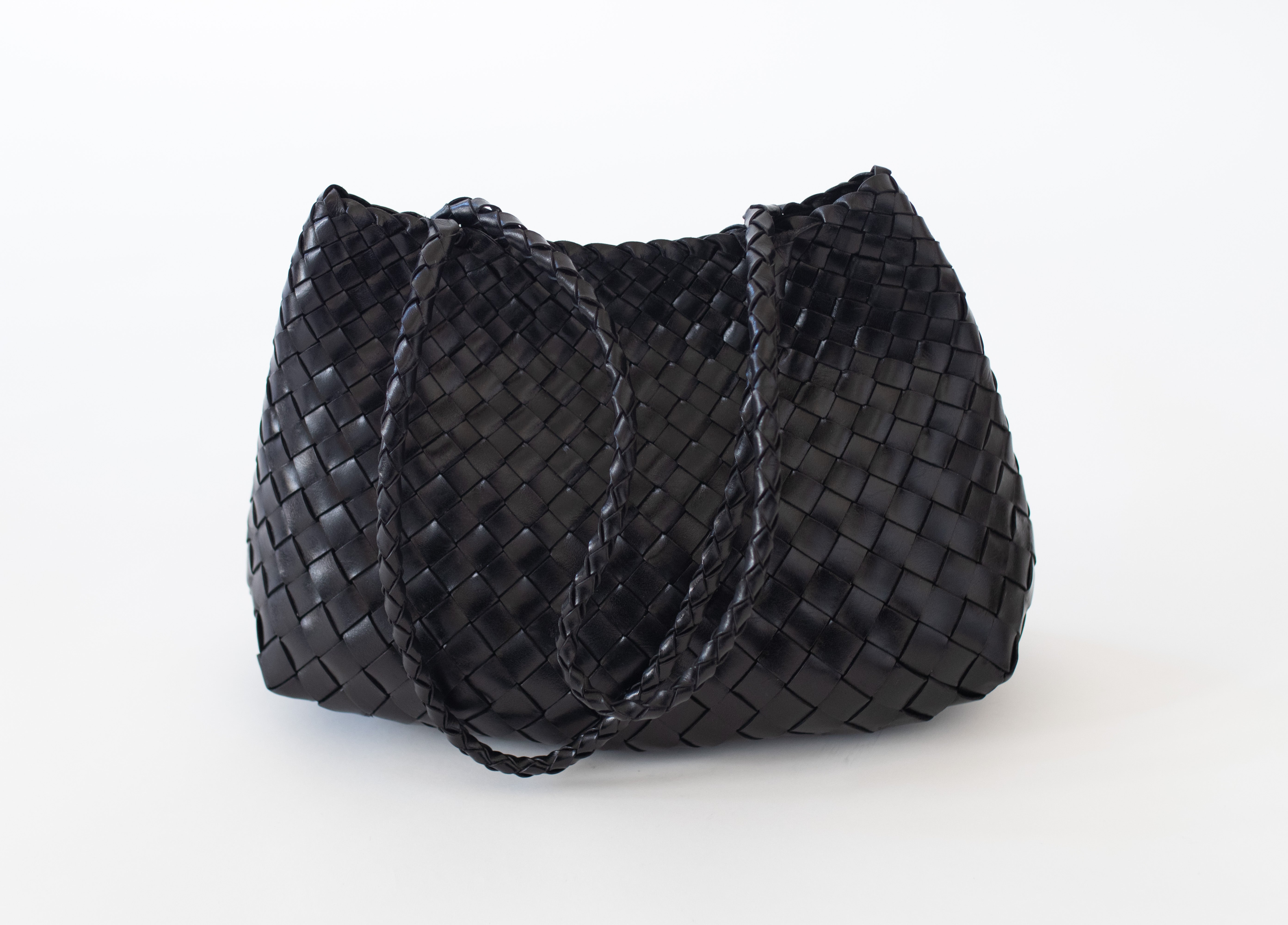 Mira Woven Leather Bag