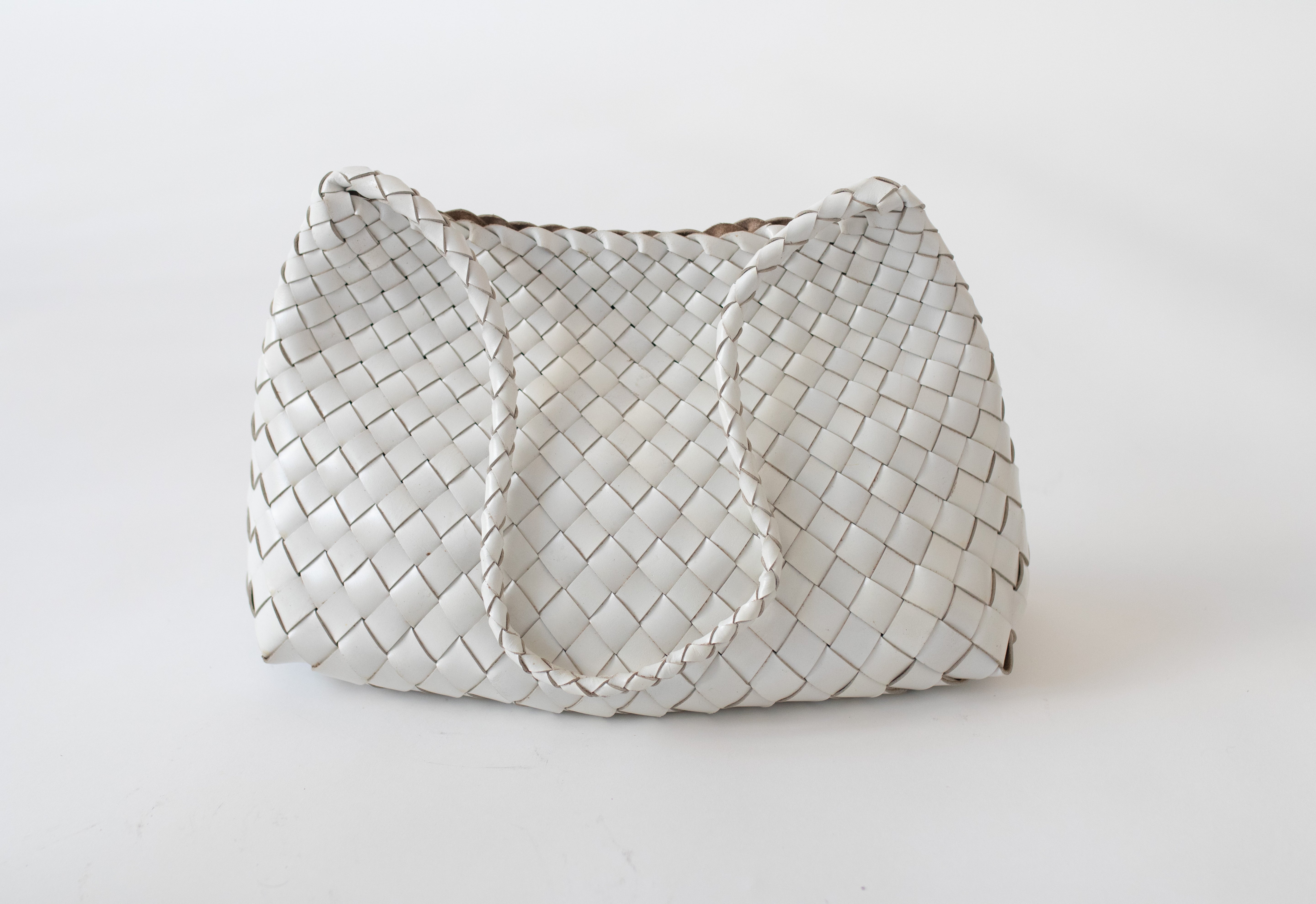 Mira Woven Leather Bag