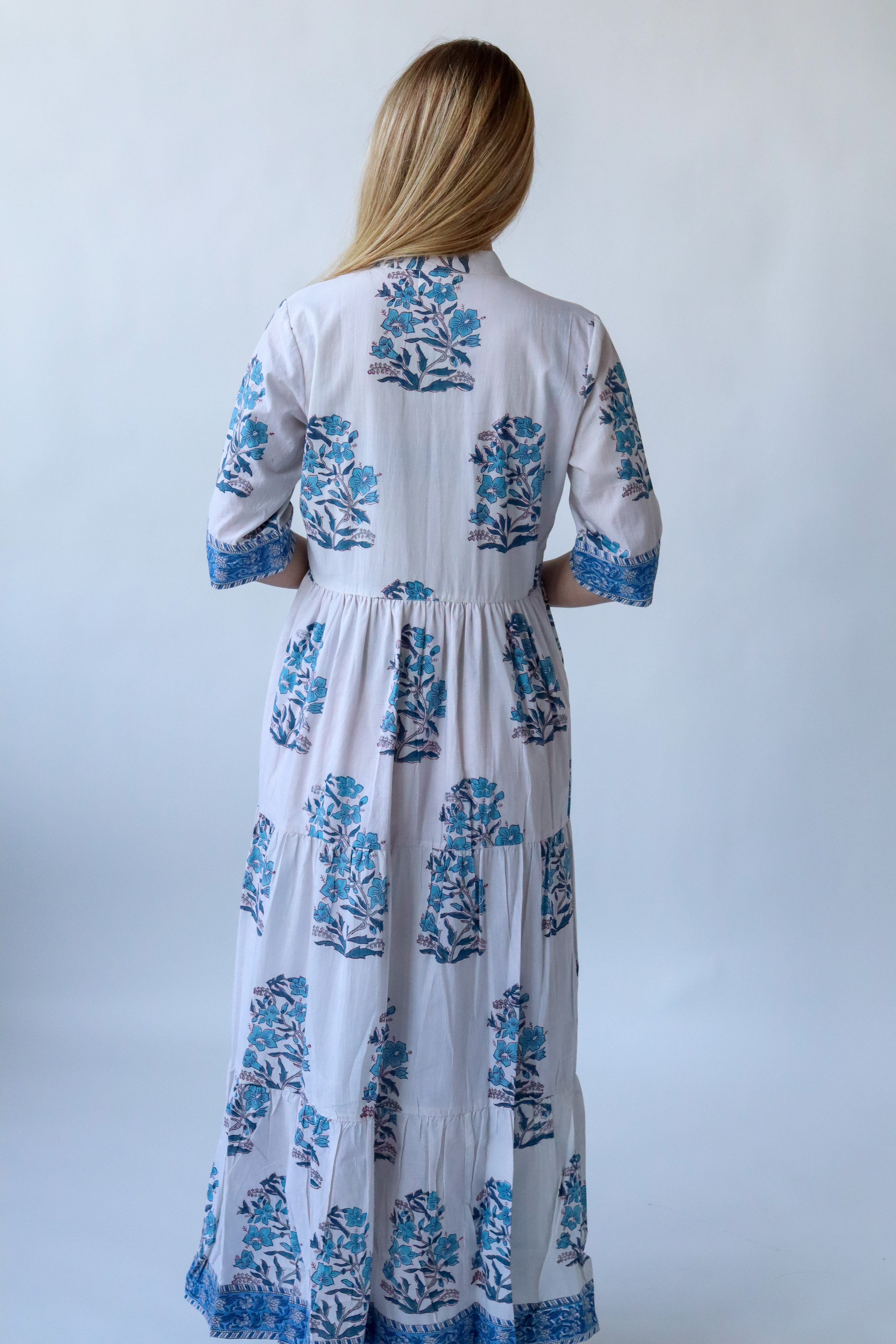 High Neck Anna Maxi Dress