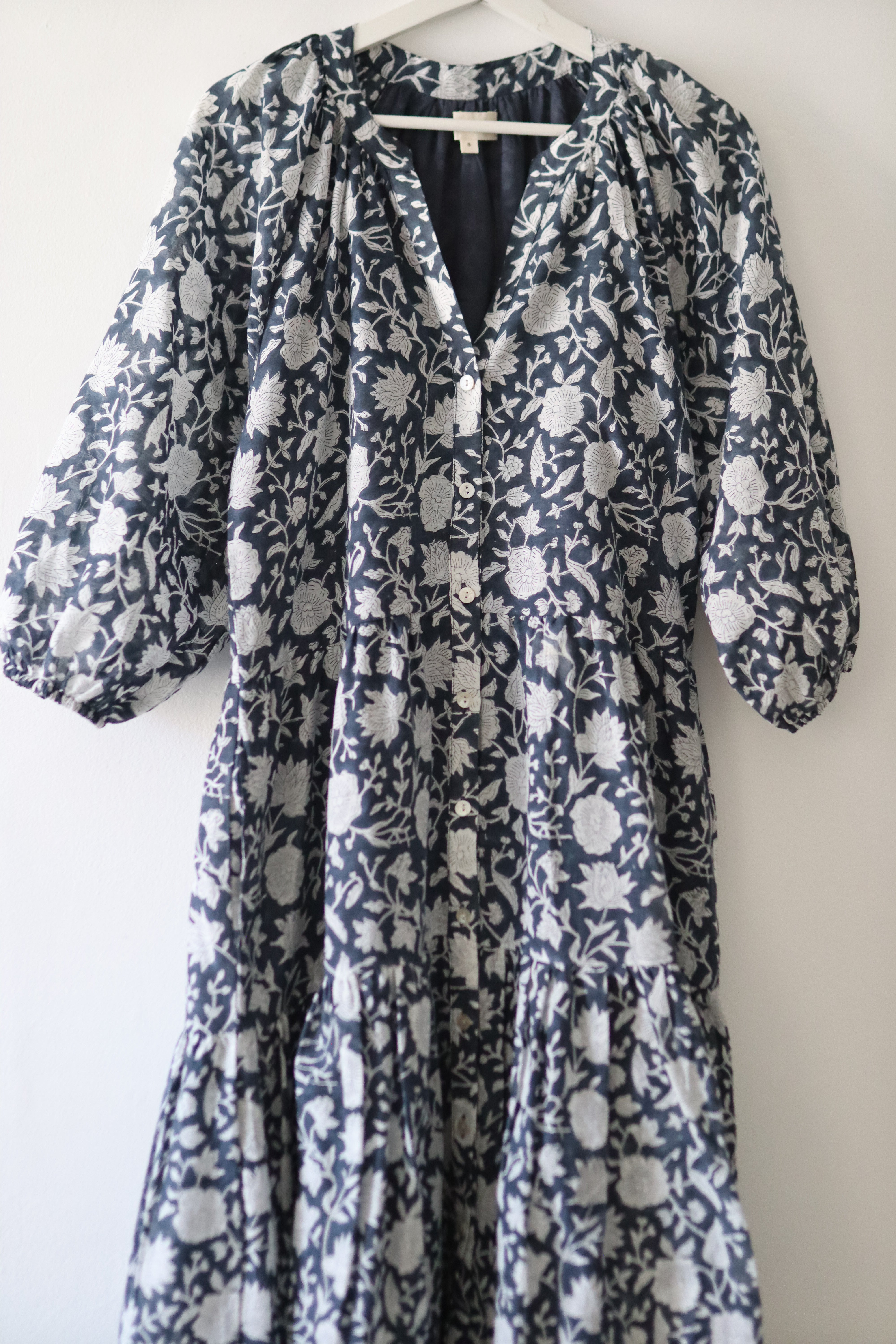Tiered Midi Beau Dress