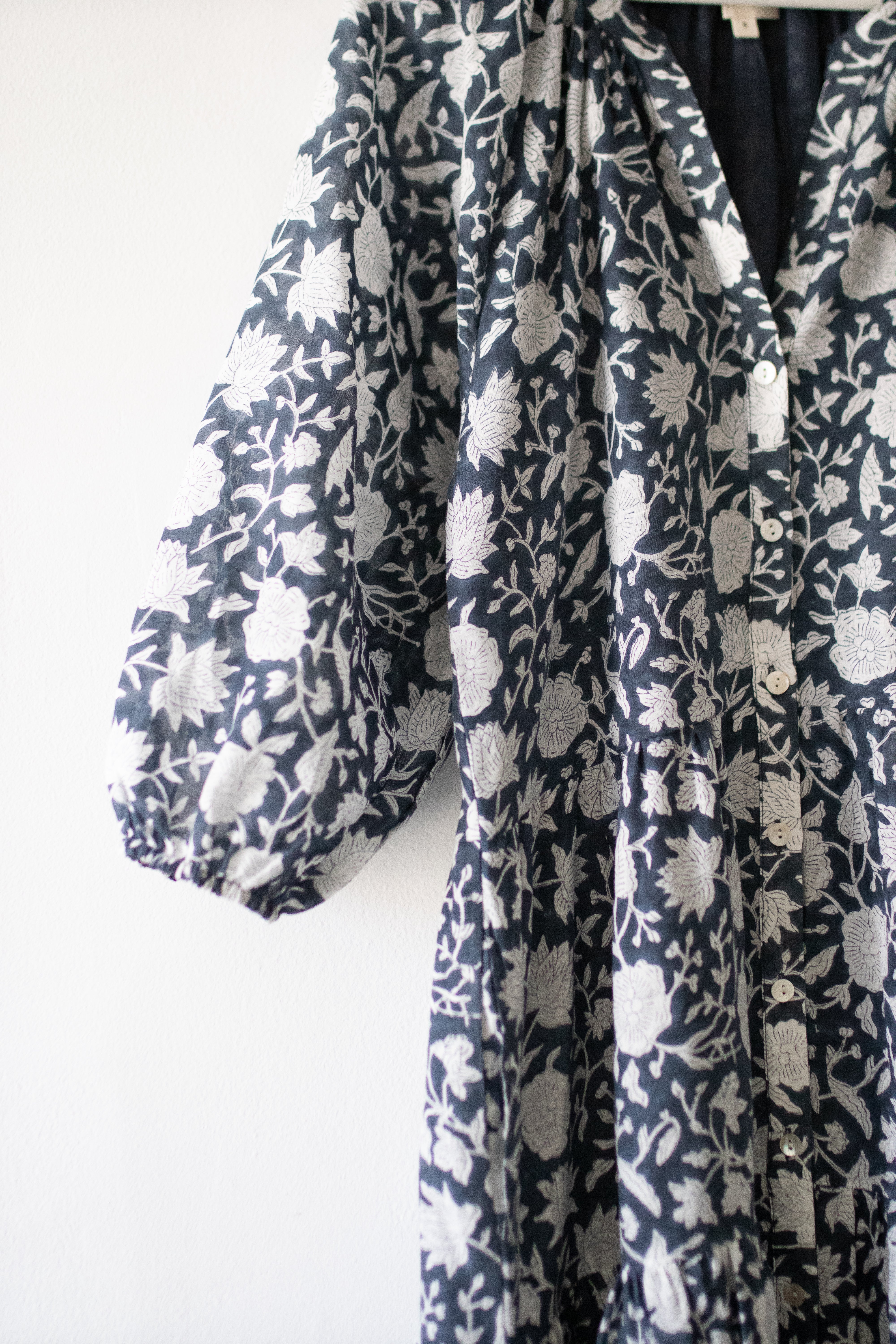 Tiered Midi Beau Dress
