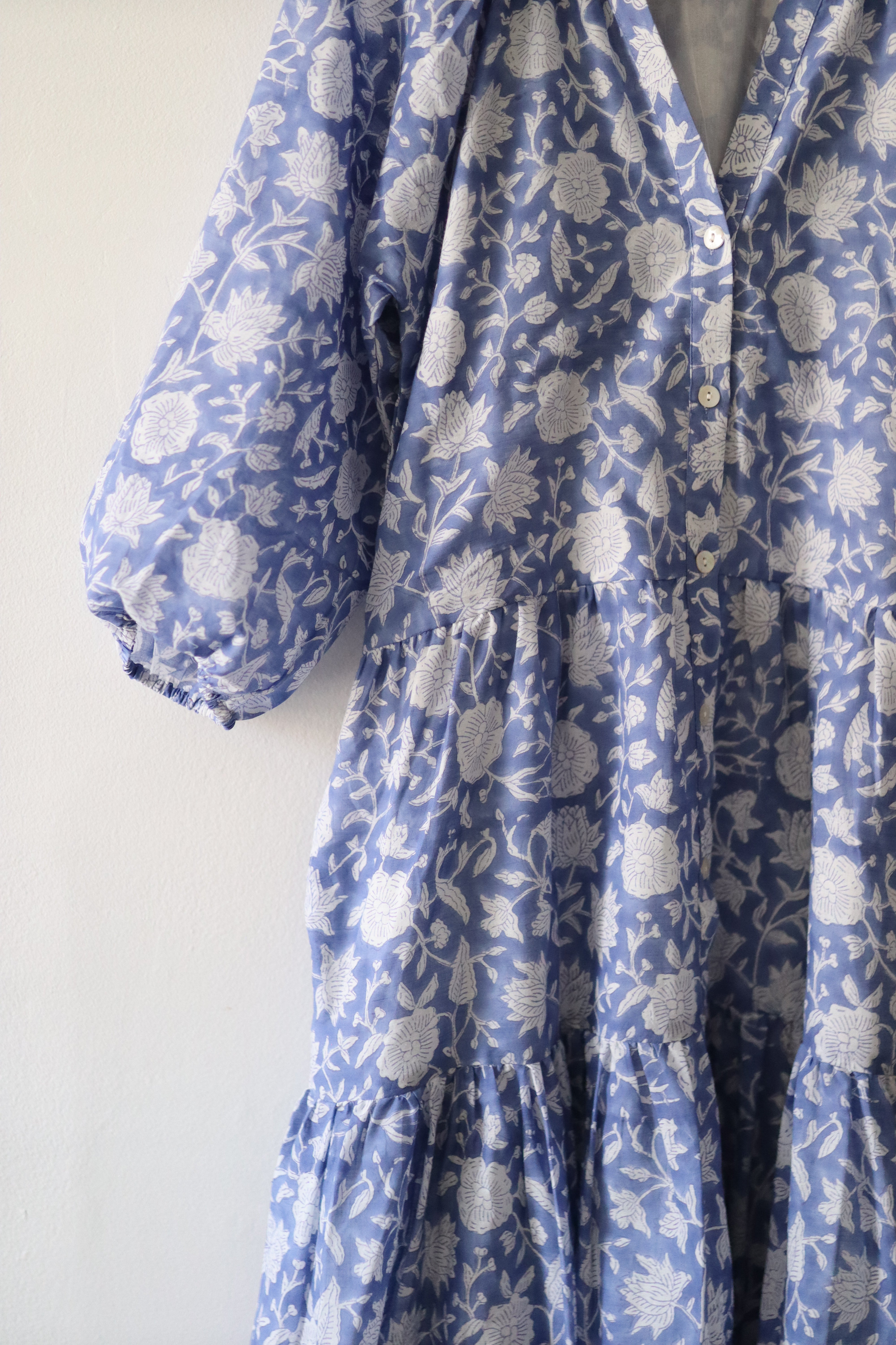 Tiered Midi Beau Dress