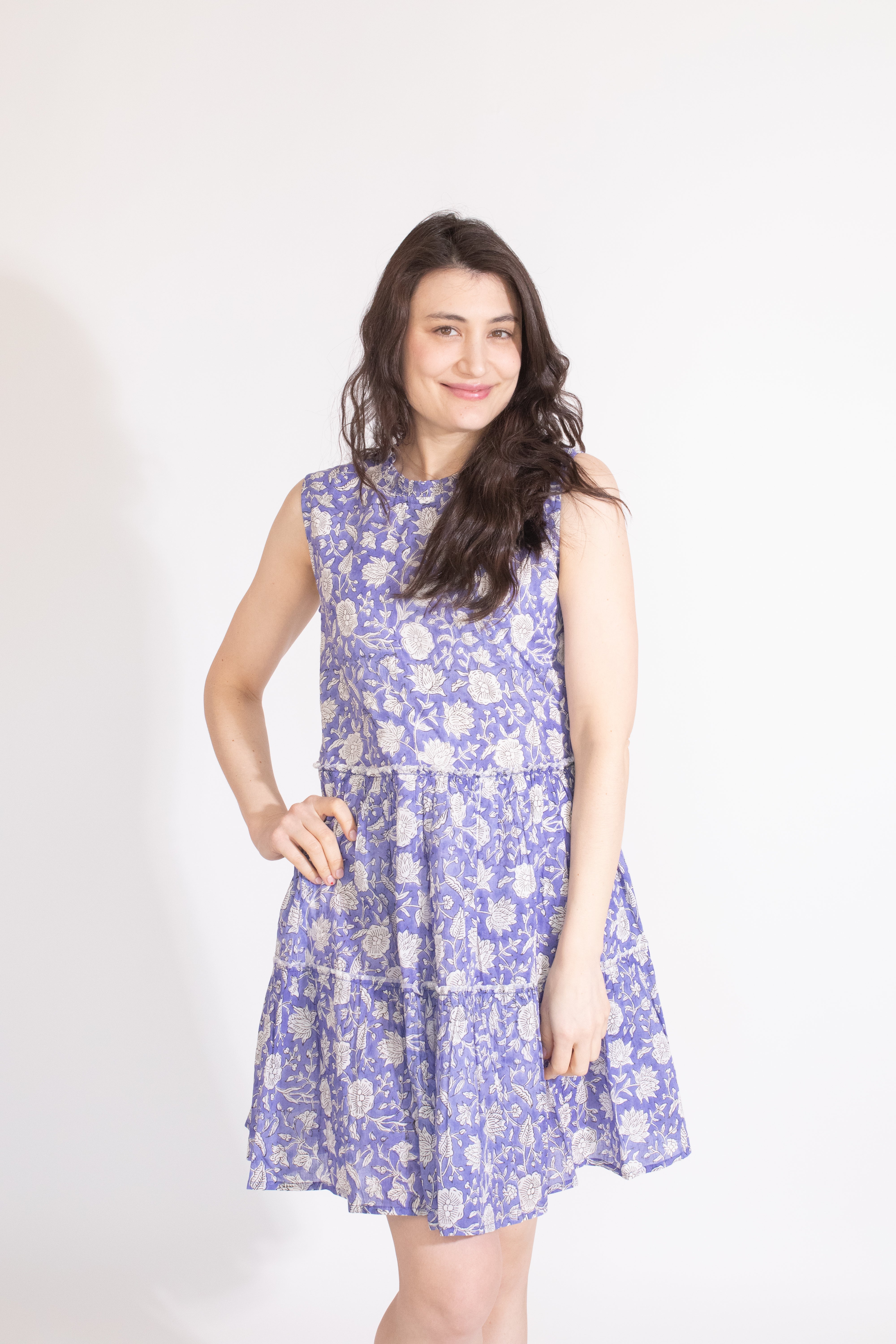 Ruffle Tiered Short Dress