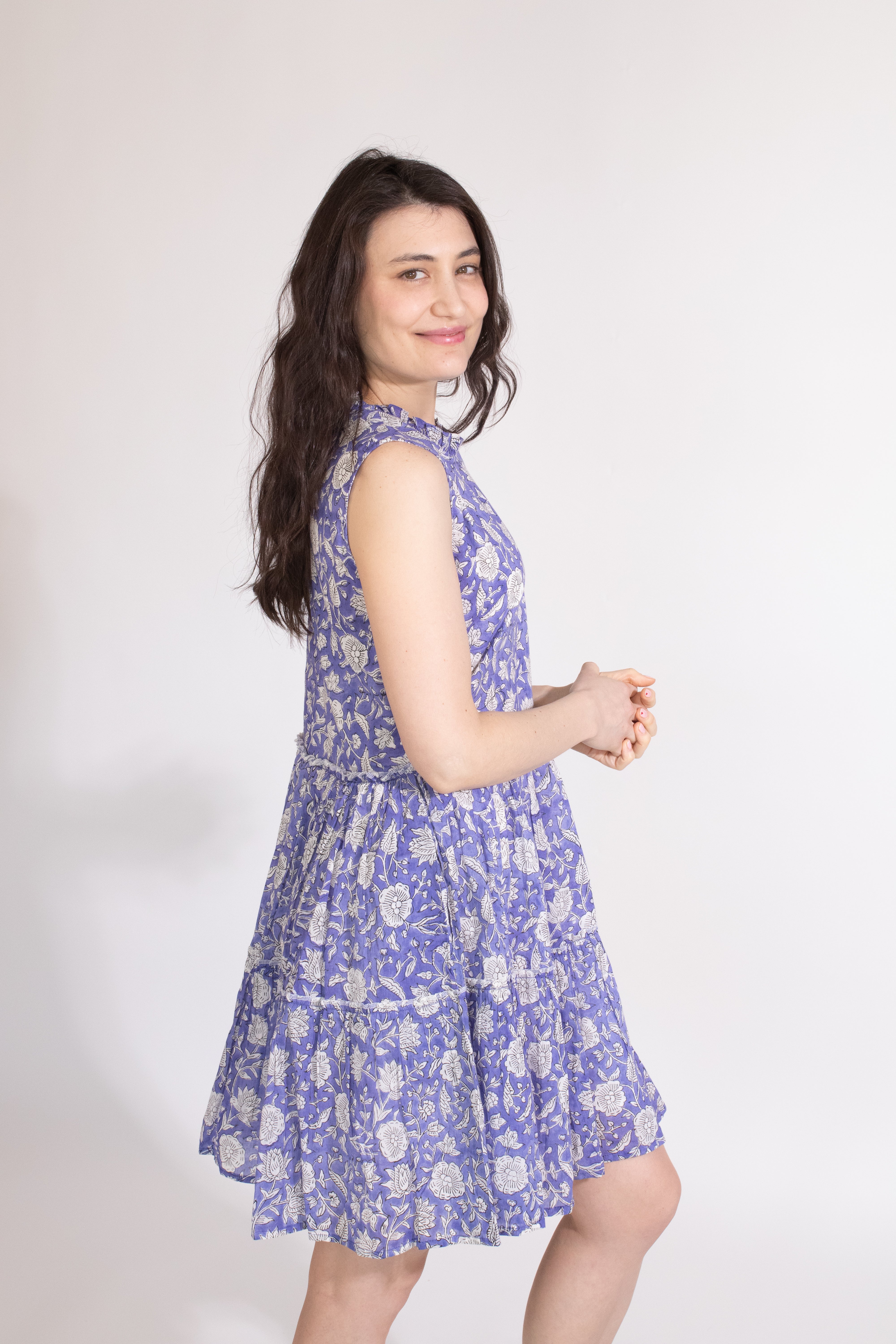 Ruffle Tiered Short Dress